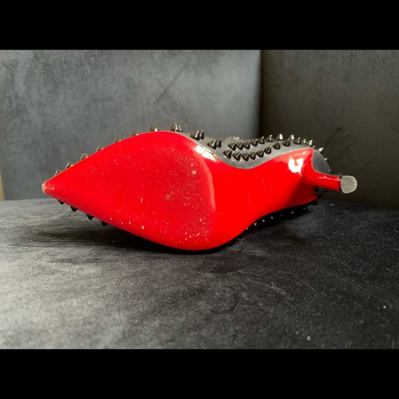 Christian Louboutin Willetta Studded Booties 5 - Picture 3 of 7